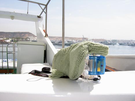 Prima di un immersione nel Mar Rosso